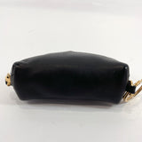 PRADA coin purse leather Black Women Used