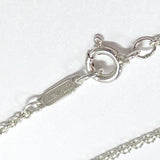 TIFFANY&Co. Necklace Ribbon motif Silver925 Silver Women Used