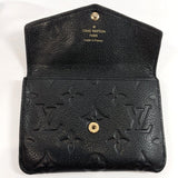 LOUIS VUITTON coin purse M60633 Pochette cree Monogram unplant/Gold Hardware black Women Used - JP-BRANDS.com