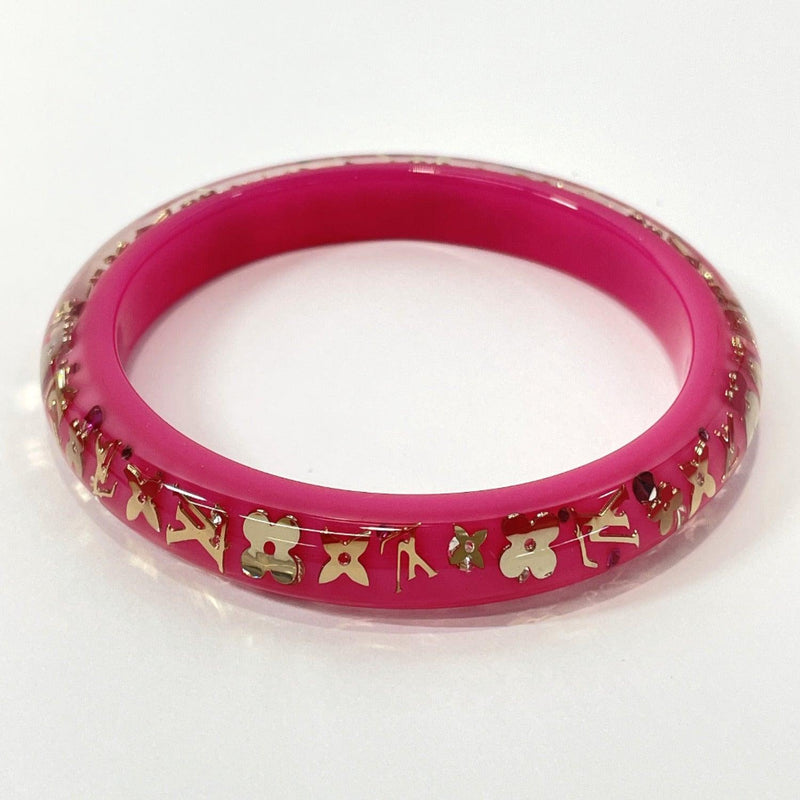 LOUIS VUITTON bracelet M65578 Bra Rubbed Unclone Synthetic resin pink Women Used - JP-BRANDS.com