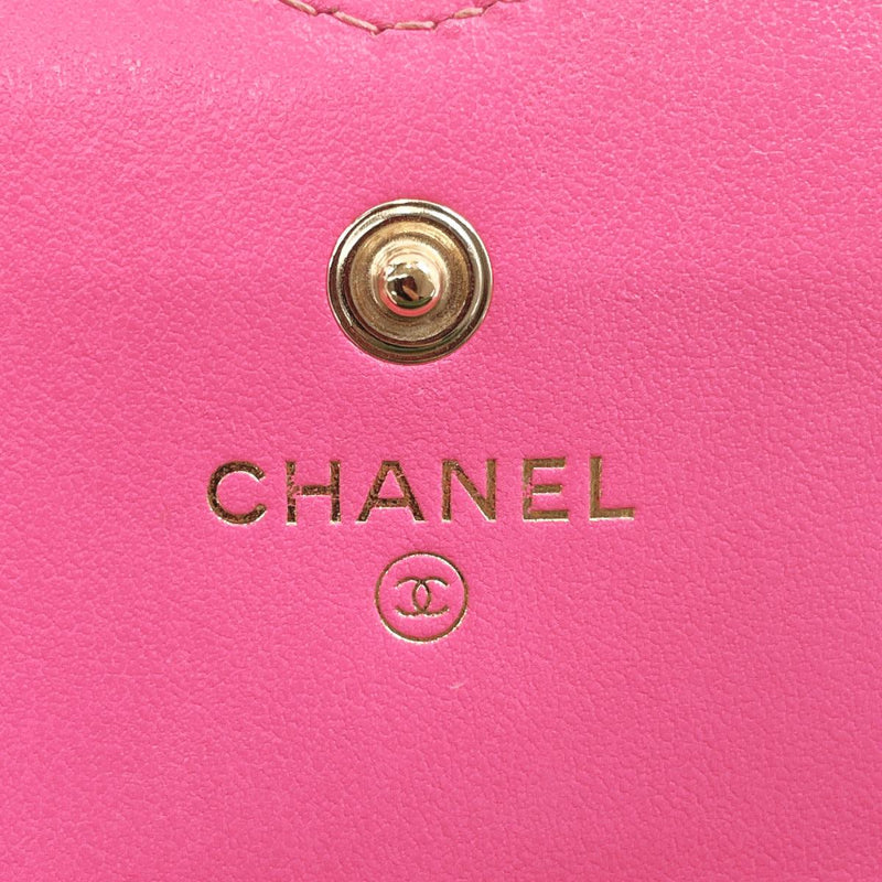 CHANEL purse Matelasse Matt caviar skin pink pink Women Used - JP-BRANDS.com