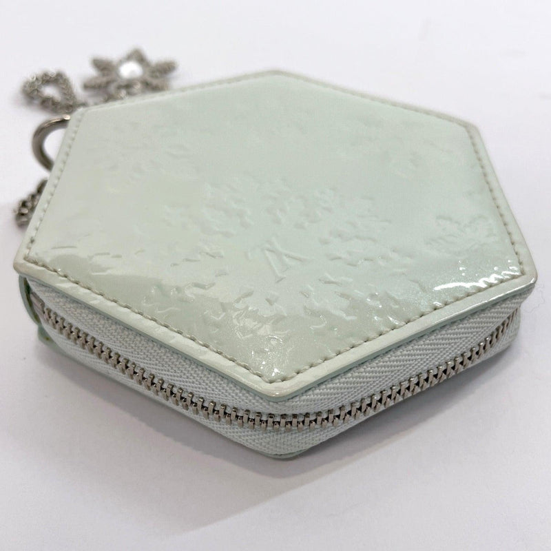 white lv coin purse