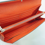LOUIS VUITTON purse M60584 Portefeiulle Sarah Epi Leather Orange Pimon Women Used - JP-BRANDS.com