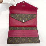 LOUIS VUITTON purse M60498 Portefeiulle Marie Luron Epi Leather/Monogram canvas Brown purple Women Used - JP-BRANDS.com