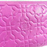 LOEWE purse 101211 Zip Around leather purple Women Used - JP-BRANDS.com