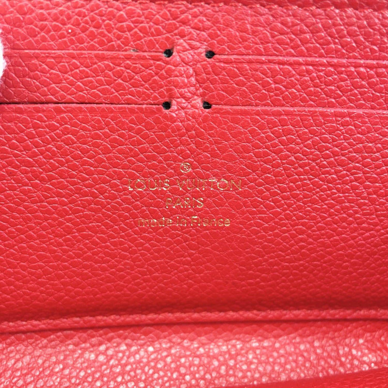 LOUIS VUITTON purse M63698 Portefeiulle Clement Monogram unplant Red Women Used - JP-BRANDS.com