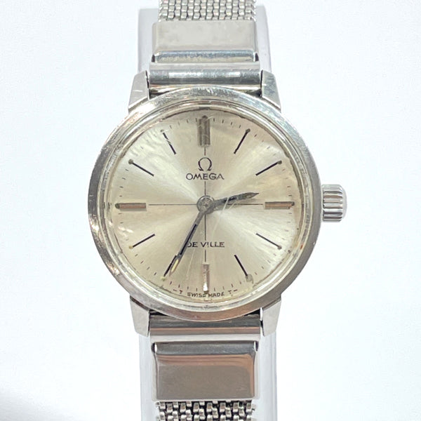 OMEGA Watches De Ville Hand Winding vintage Stainless Steel Silver Women Used