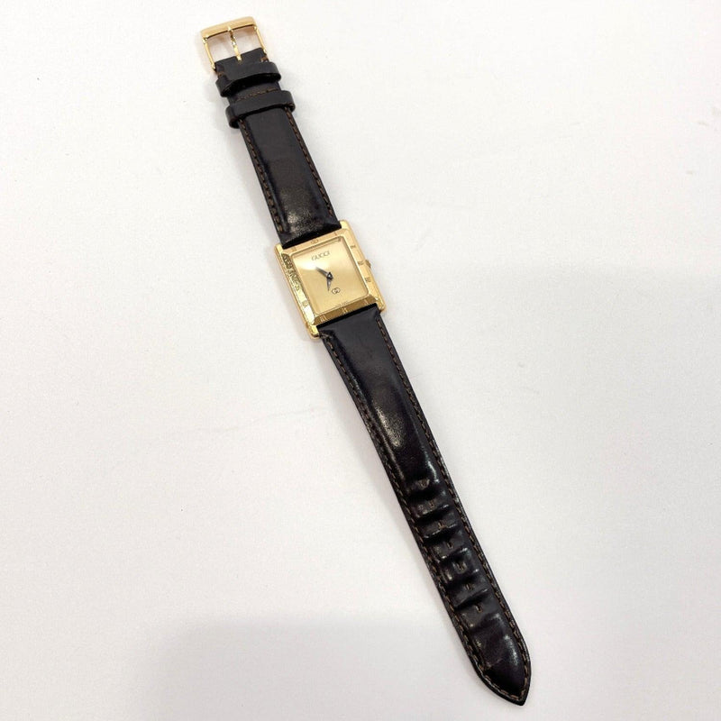 GUCCI Watches Quartz vintage Stainless Steel/leather gold Women Used - JP-BRANDS.com