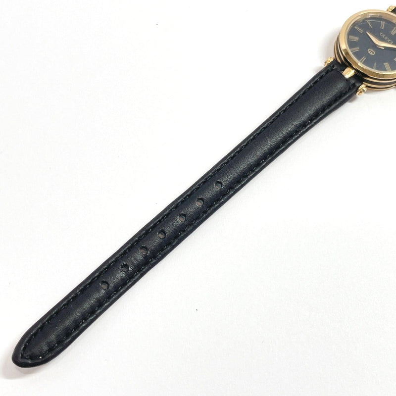 GUCCI Watches Quartz vintage Sherry line Stainless Steel/leather gold black Women Used - JP-BRANDS.com