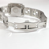 FENDI Watches 6000G quartz Date Square Stainless Steel Silver mens Used - JP-BRANDS.com