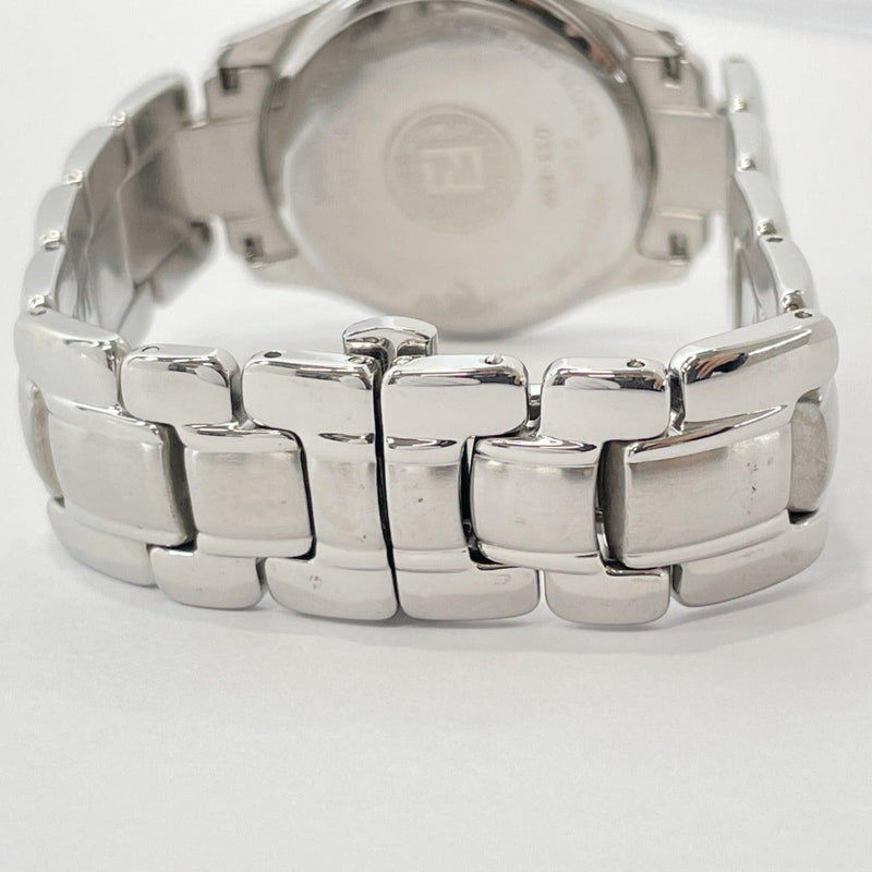 FENDI Watches 210G quartz Date Stainless Steel Silver mens Used - JP-BRANDS.com