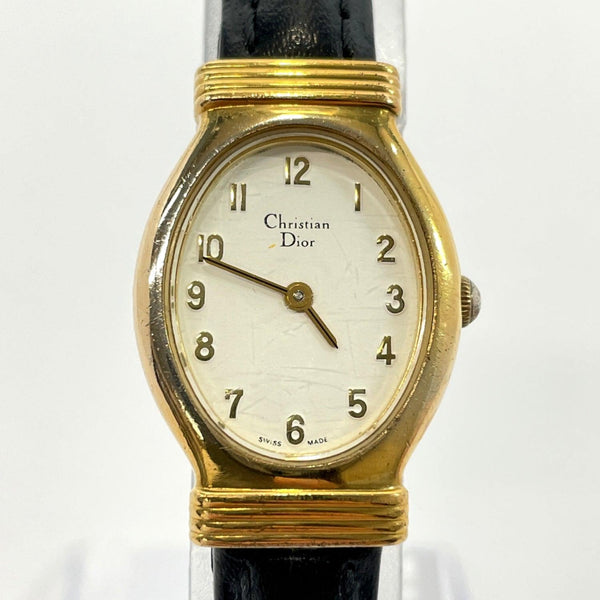 Christian Dior Watches 3009 quartz vintage Stainless Steel gold Women Used - JP-BRANDS.com