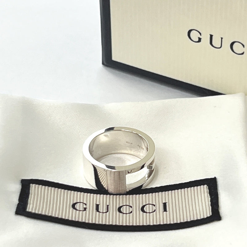 GUCCI Ring Silver925 #8(JP Size) Silver Women Used