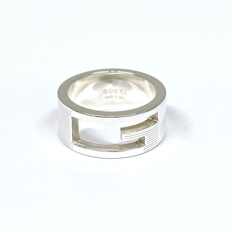 GUCCI Ring G ring Silver925 #6.5(JP Size) Silver Women Used