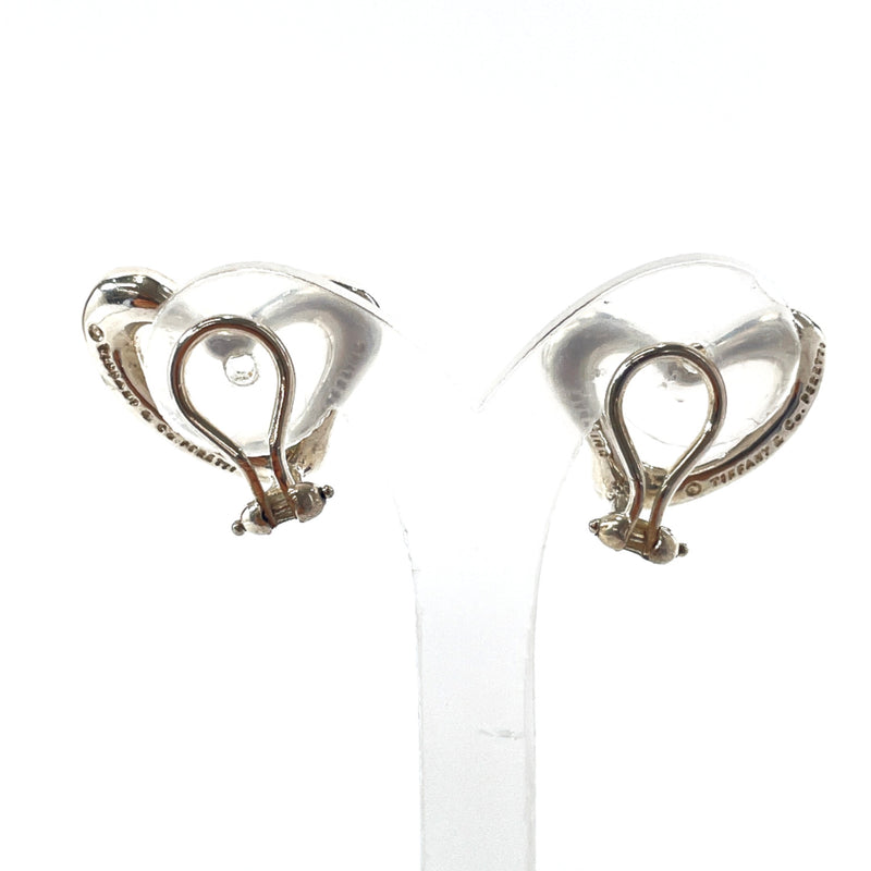 TIFFANY&Co. Earring Open heart Elsa Peretti Silver925 Silver Women Used