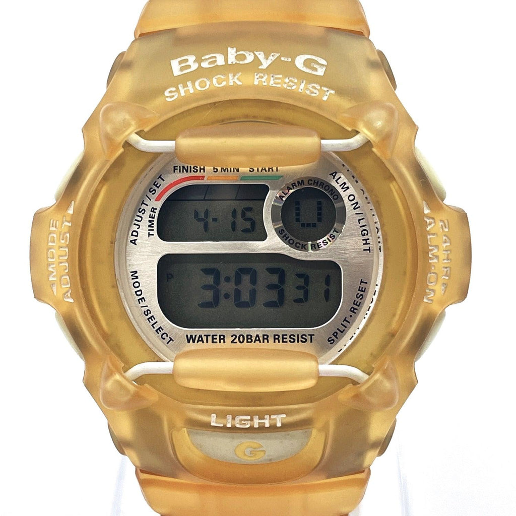 CASIO Watches BG-370 Baby-G Baby G Synthetic resin yellow Women Used