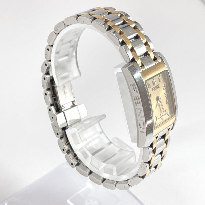 FENDI Watches 7000L quartz Stainless Steel Silver gold Women Used - JP-BRANDS.com