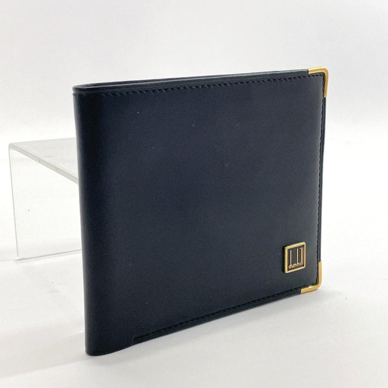Dunhill wallet Bill Compartment leather Black mens Used - JP-BRANDS.com