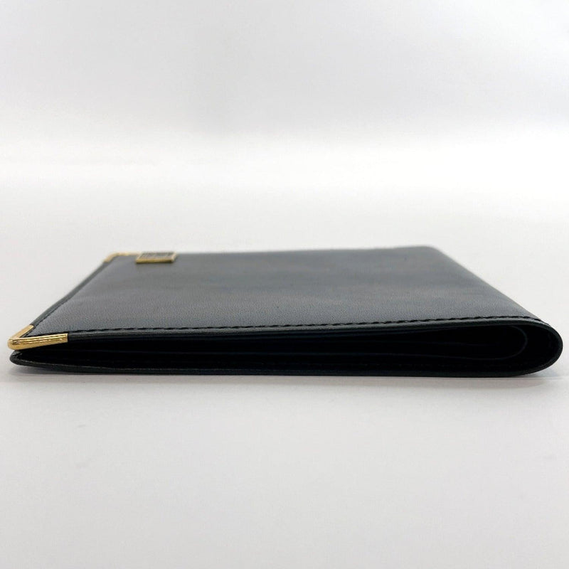 Dunhill wallet Bill Compartment leather Black mens Used - JP-BRANDS.com