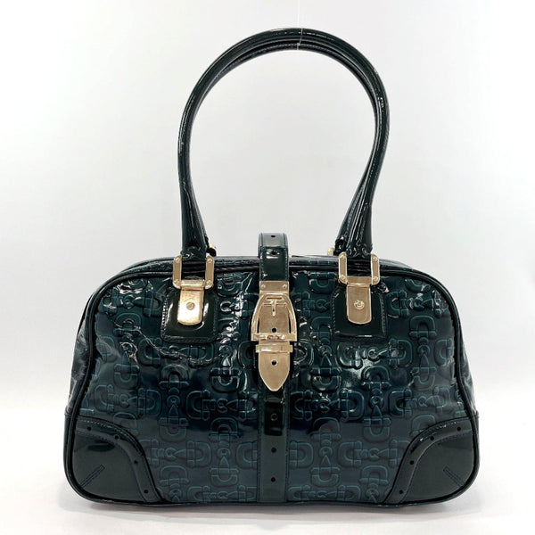 Gucci Boston Bag with Strap Black leather shoulder bag, Women's
