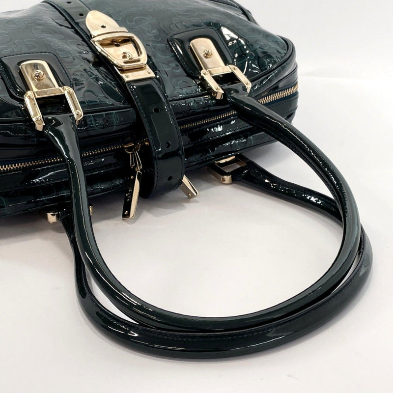 Gucci Patent Leather Romy Boston Bag - Black Handle Bags, Handbags -  GUC1262674 | The RealReal