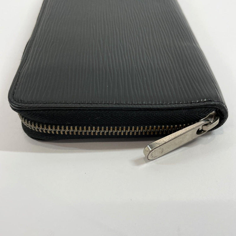 LOUIS VUITTON purse M63852 Zippy Organizer Epi Leather Black SilverHardware mens Used - JP-BRANDS.com