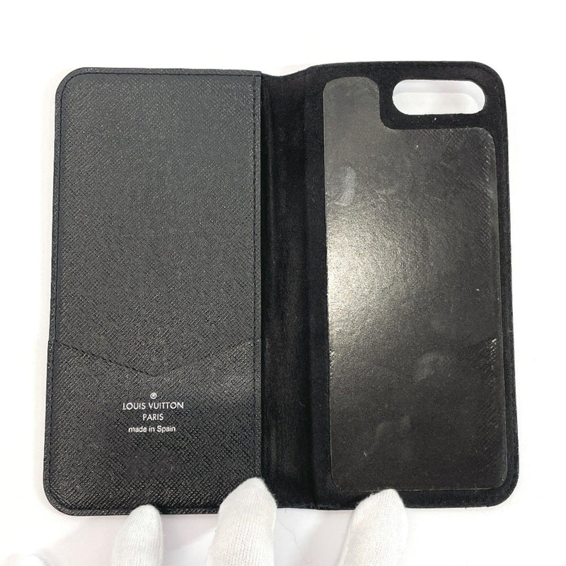 Louis Vuitton Monogram Eclipse Monogram Eclipse Phone Flip Case For IPhone 7  Plus iPhone 7 Plus 8 Plus Folio M62641