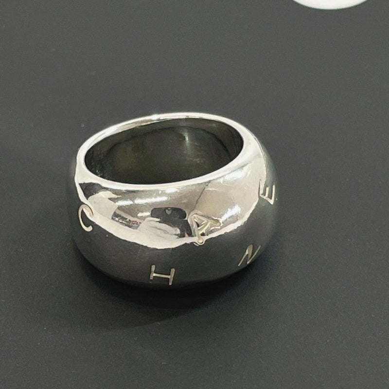 CHANEL Ring Silver925 12 Silver Women Used - JP-BRANDS.com