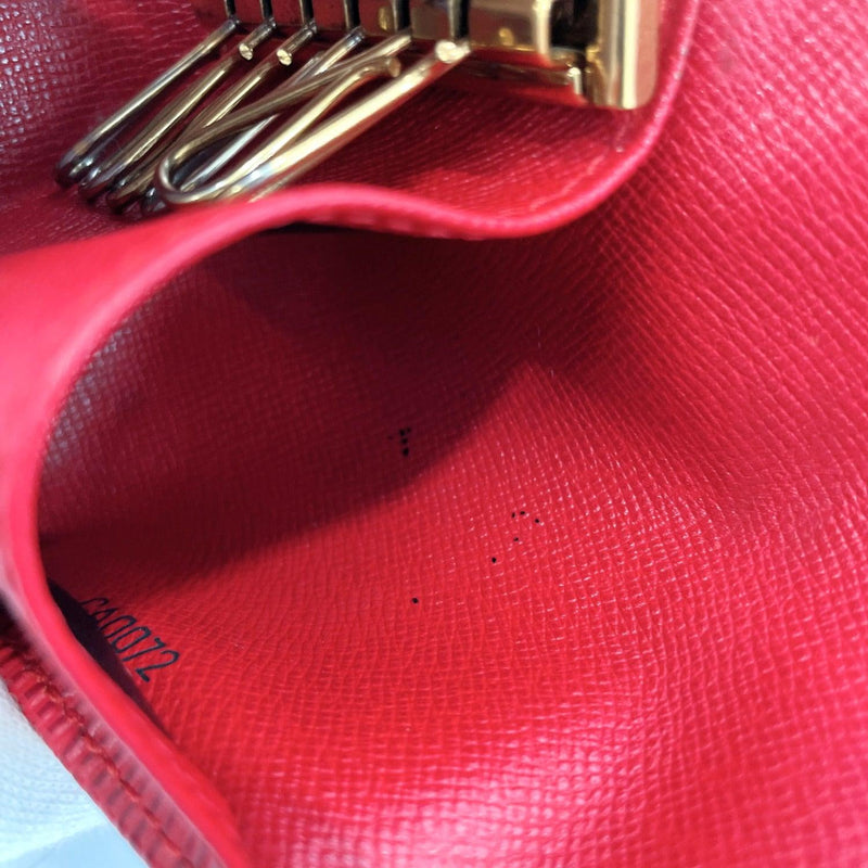 LOUIS VUITTON key holder M6381E Multicles 6 six hooks Epi Leather Red –