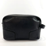 LOEWE business bag L10 vintage leather Black mens Used - JP-BRANDS.com