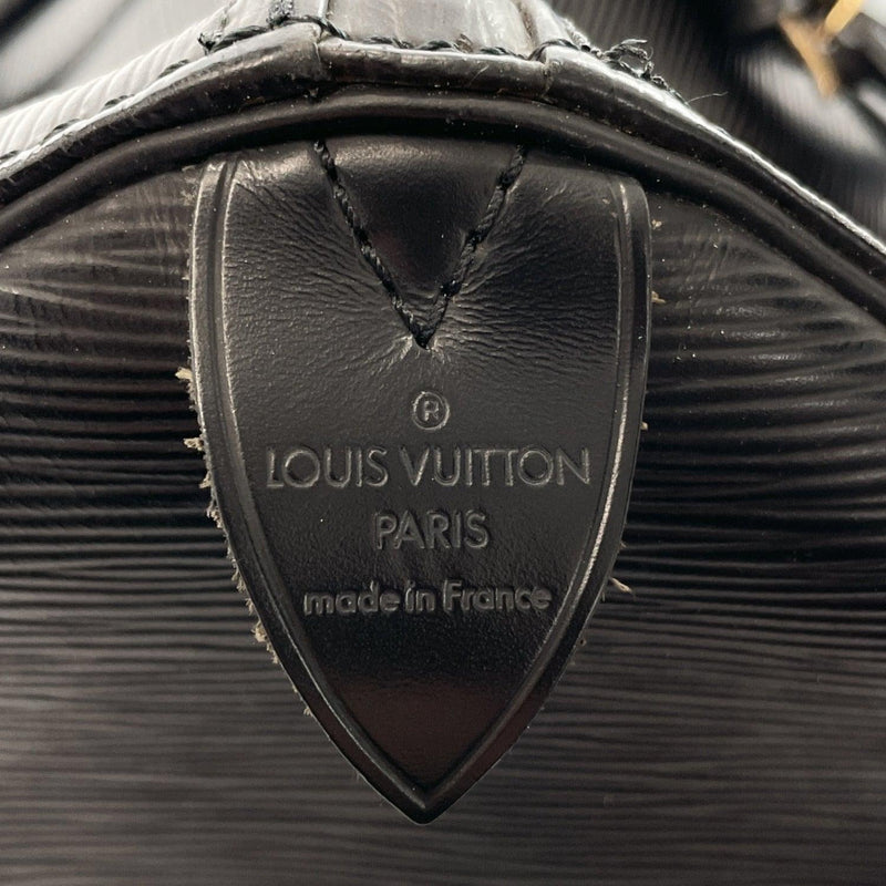 LOUIS VUITTON Boston bag M59062 Keepall 45 Epi Leather black mens