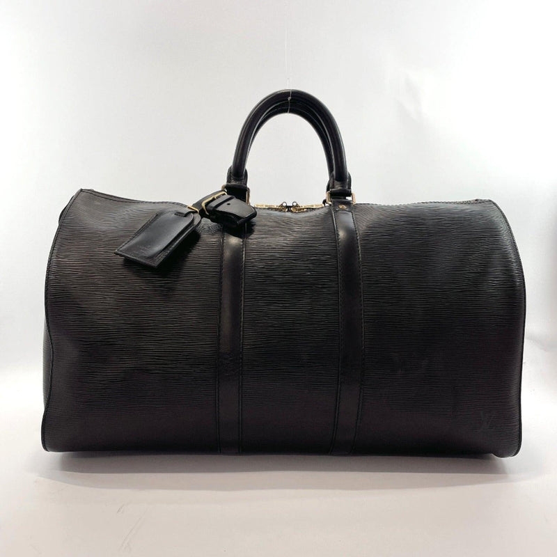 Louis Vuitton Vintage - Epi Keepall 45 - Black - Epi Leather