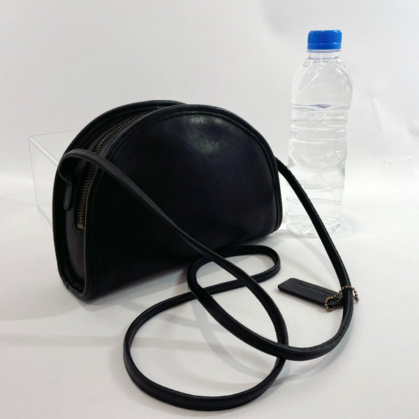 COACH Shoulder Bag Old coach leather Black Women Used - JP-BRANDS.com
