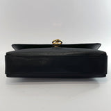 BALLY Clutch bag vintage leather Black gold Women Used - JP-BRANDS.com