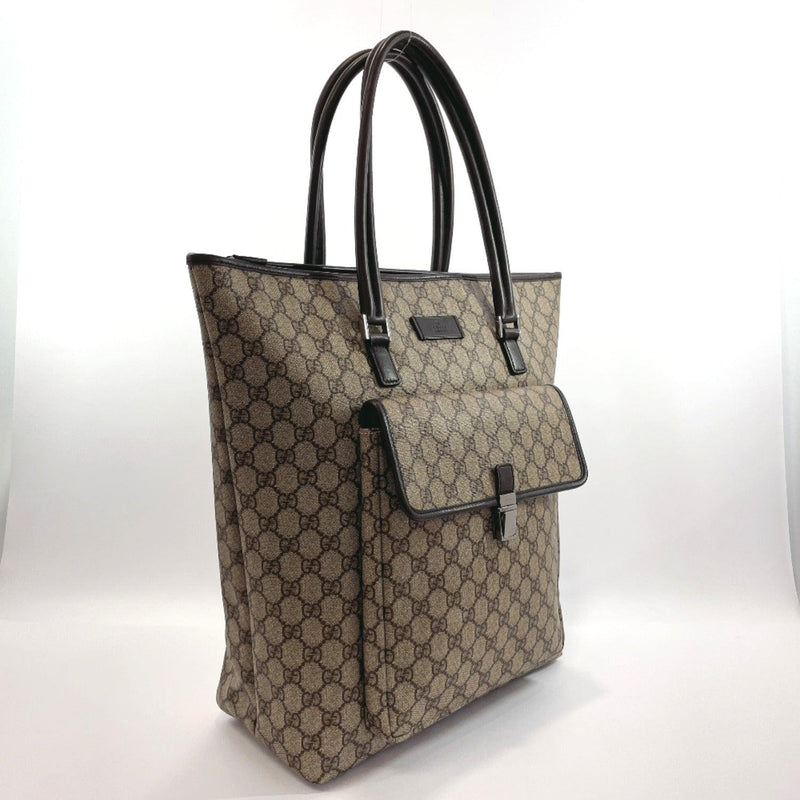 Gucci GG Supreme Canvas Tote Bag in Brown