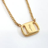Salvatore Ferragamo Necklace Vala brass gold Women Used