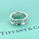 TIFFANY&Co. Ring 1837 Silver925 9 Silver Women Used