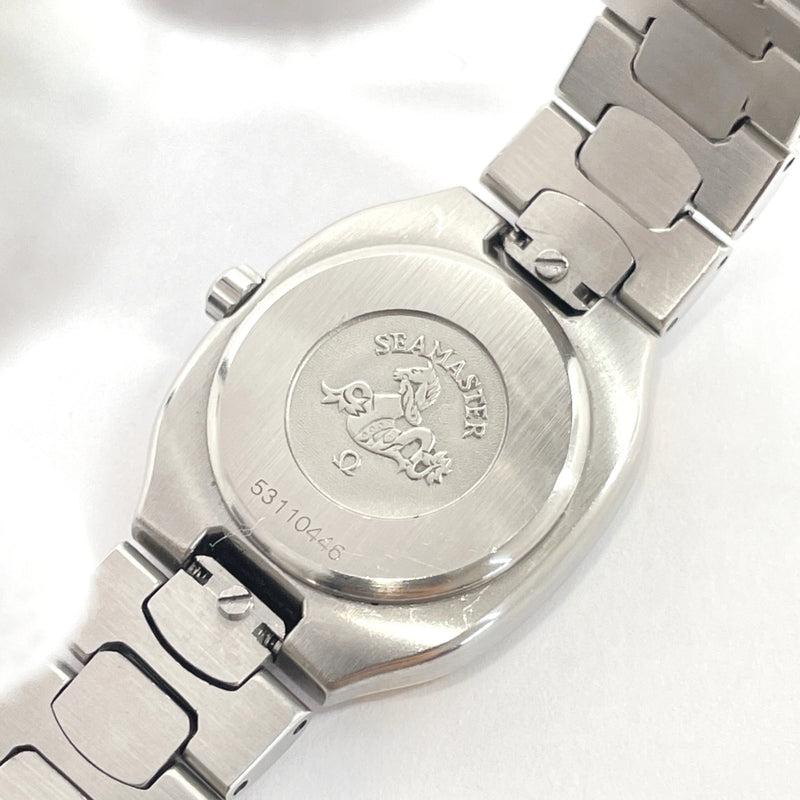 OMEGA Watches Polaris Seamaster Quartz vintage Stainless Steel Silver Women Used
