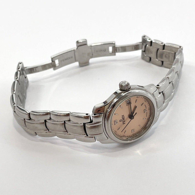 FENDI Watches 210L quartz Stainless Steel Silver Women Used - JP-BRANDS.com