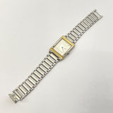YVES SAINT LAURENT Watches 5421-H04724Y quartz vintage Stainless Steel Silver white Women Used
