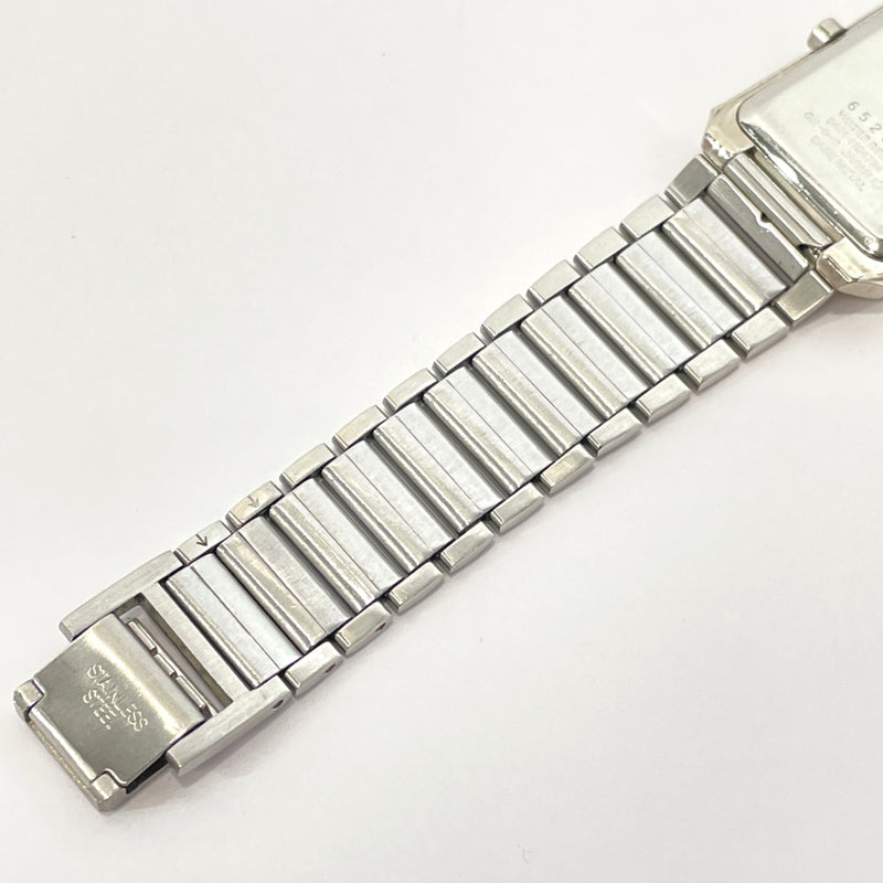 YVES SAINT LAURENT Watches 5421-H04724Y quartz vintage Stainless Steel Silver white Women Used