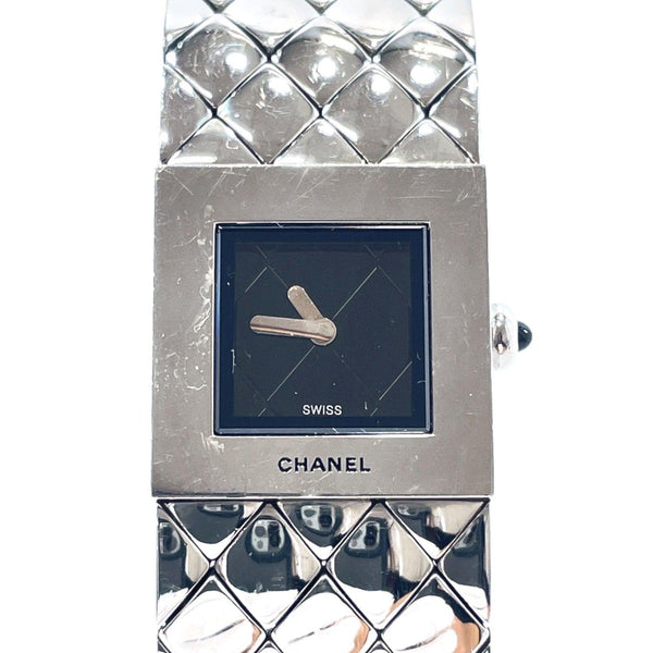 CHANEL Watches H0009 Matelasse Stainless Steel Silver Women Used - JP-BRANDS.com