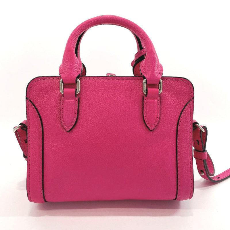 Alexander McQueen Handbag 2 way back leather pink Women Used - JP-BRANDS.com