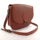 LOUIS VUITTON Shoulder Bag M52193 Saint Cloud Epi Leather Brown Kenya Brown Women Used