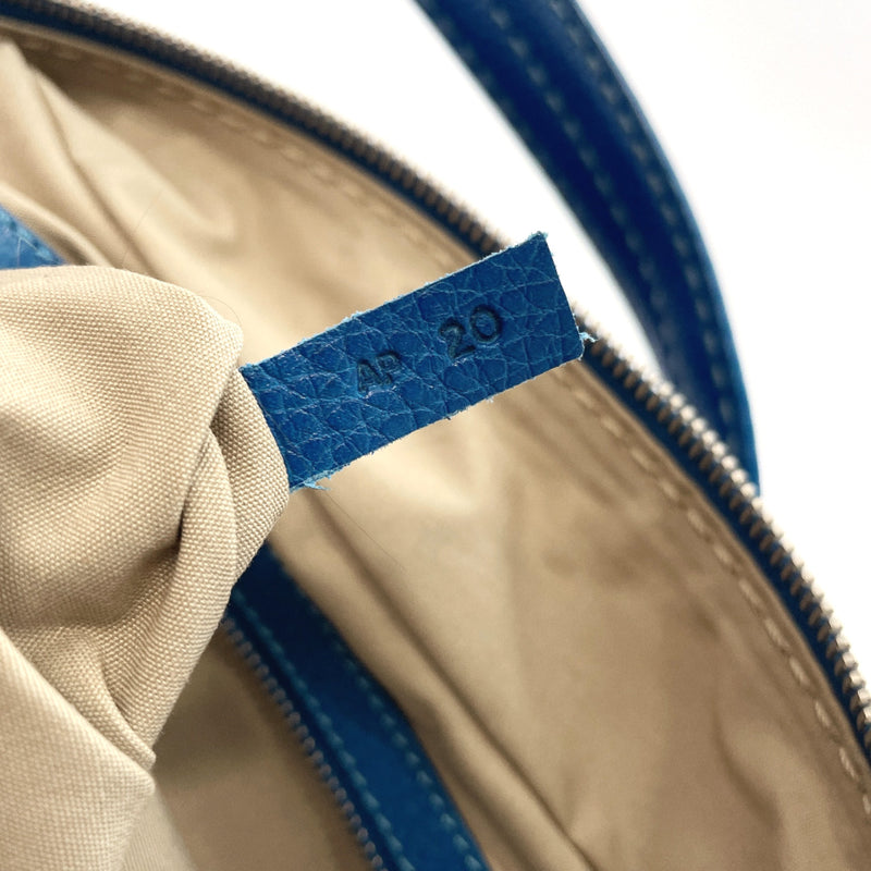TOD’S Shoulder Bag leather blue Women Used