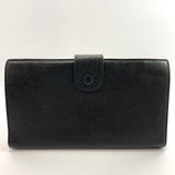 CHANEL purse purse with a clasp Matt caviar skin Black Women Used - JP-BRANDS.com