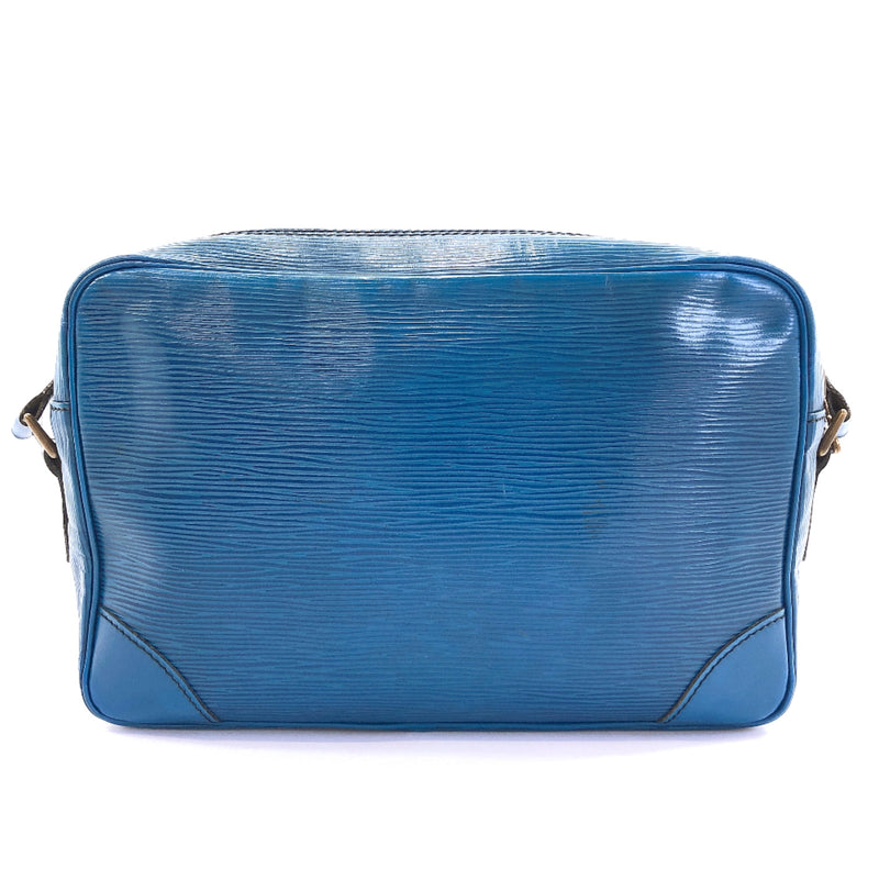 LOUIS VUITTON Shoulder Bag M52315 Trocadero vintage Epi Leather blue Women Used