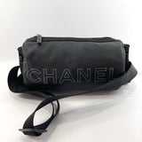 CHANEL Shoulder Bag Chanel Sport rubber/Nylon Black white Women Used - JP-BRANDS.com