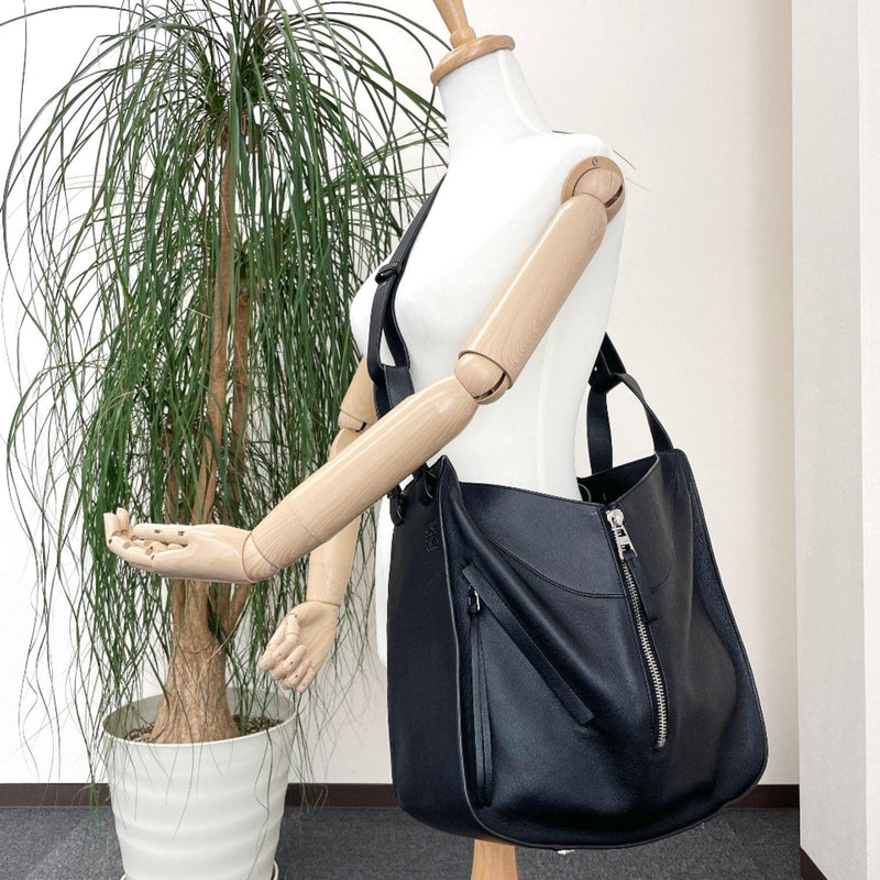 LOEWE Handbags Women, Compact Hammock bag Black