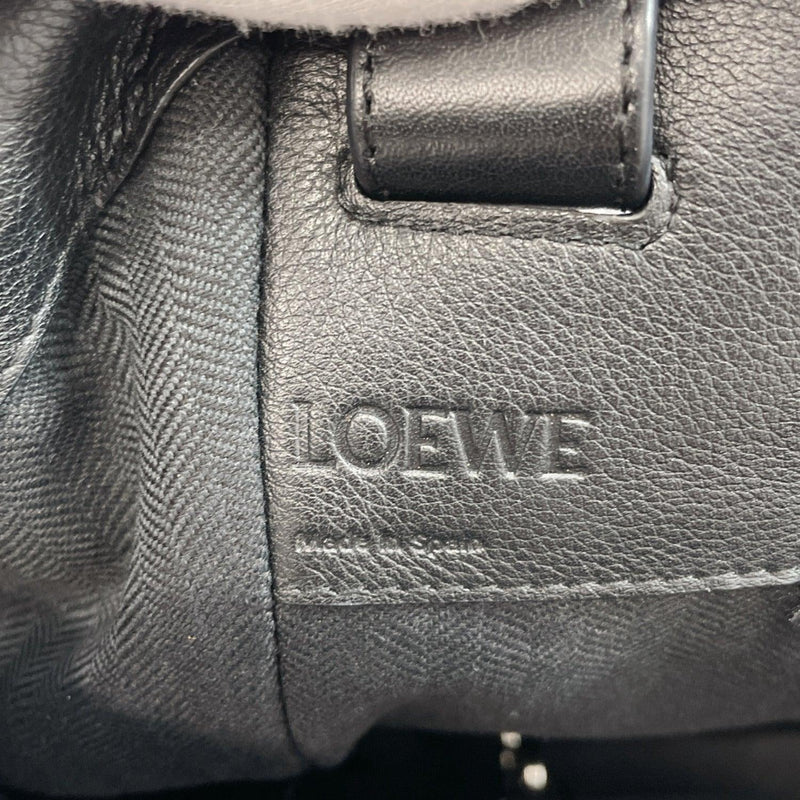 Loewe Hammock Medium Leather Tote Bag in Gray